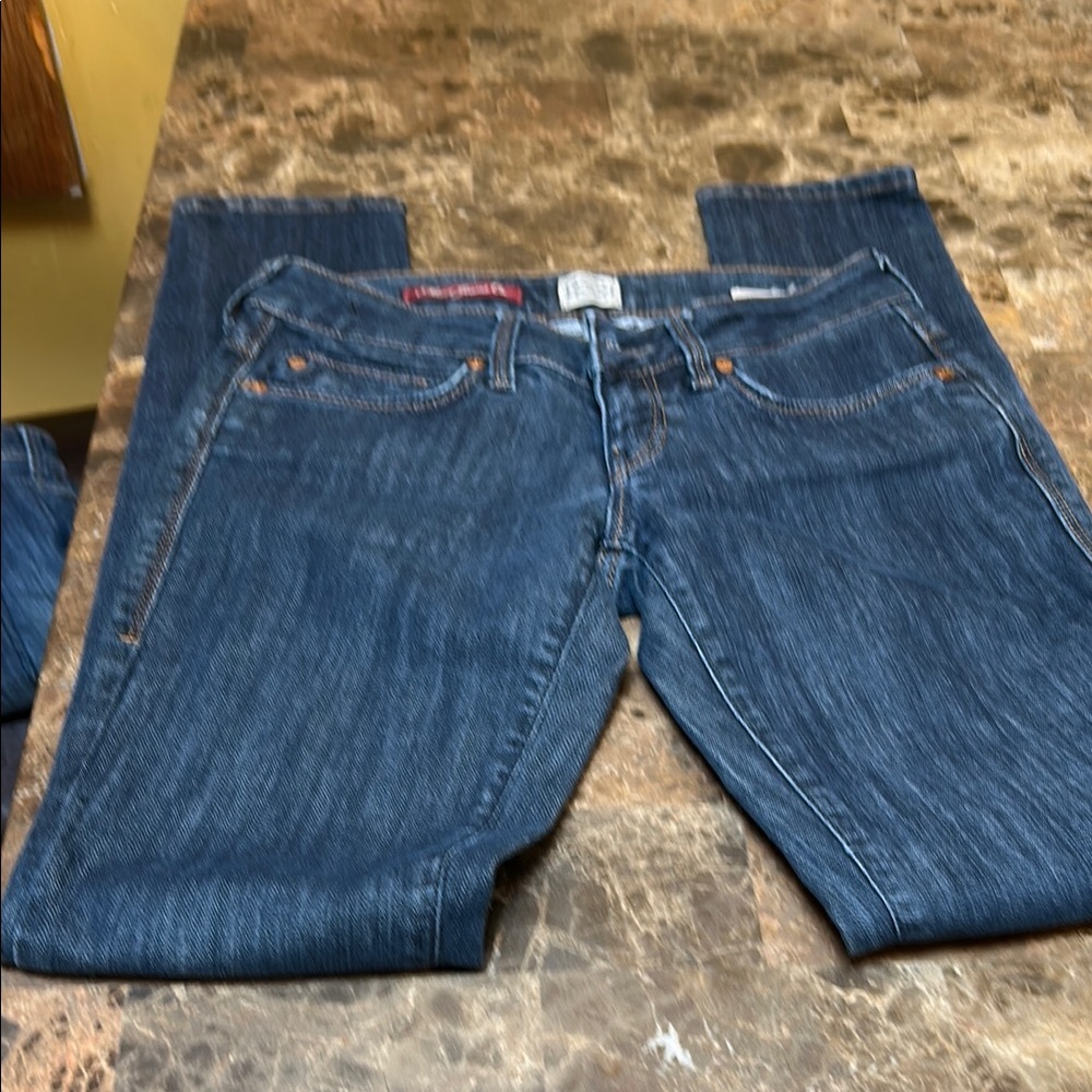 Mavi Blue Straight Leg Jeans Premium Denim